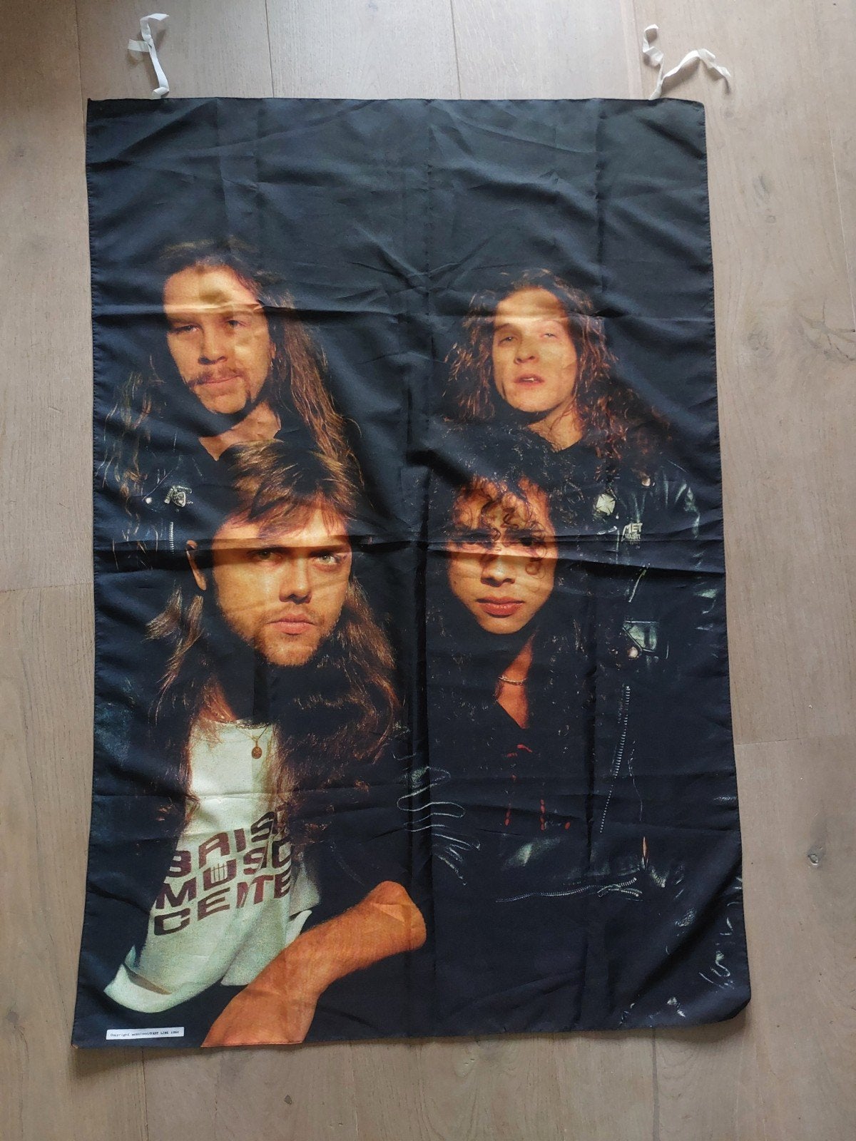 vintage metallica vlag 1994, Ophalen of Verzenden, Zo goed als nieuw