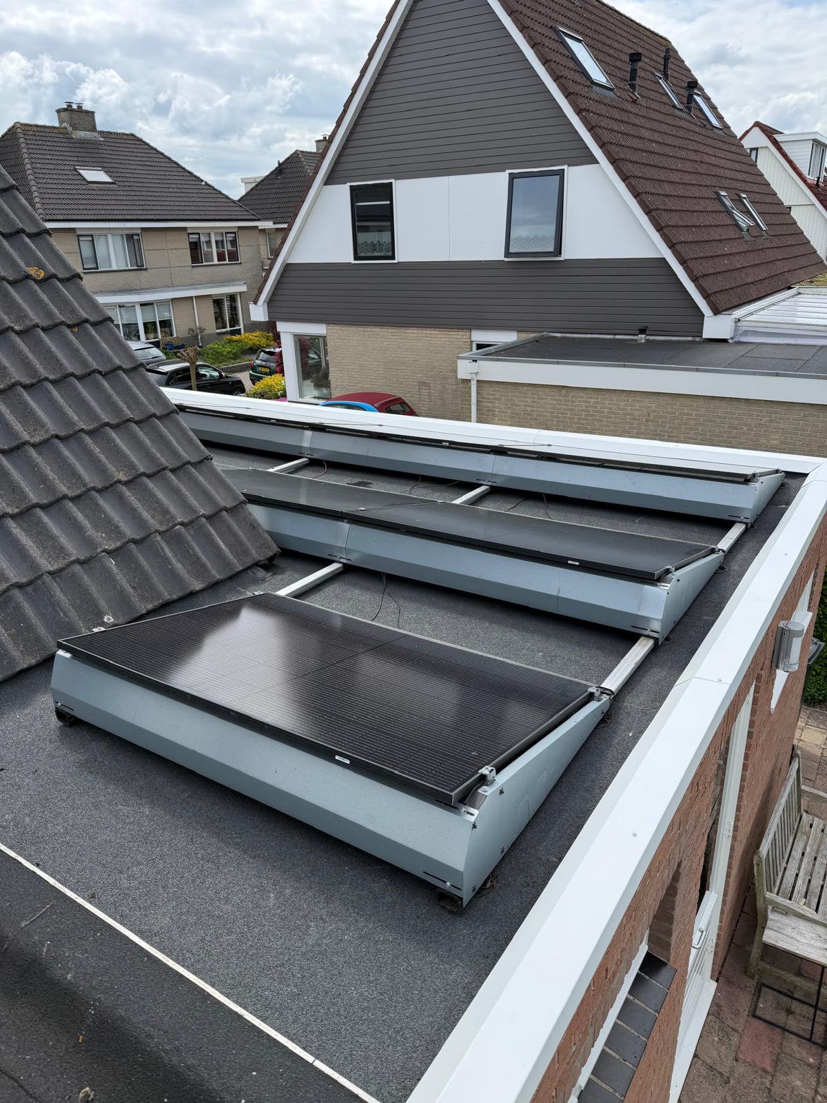 Dakdekker Epdm plakken Bitumen branden dakranden afwerken, Steen of Klei, Zwart, Nieuw, Ophalen of Verzenden