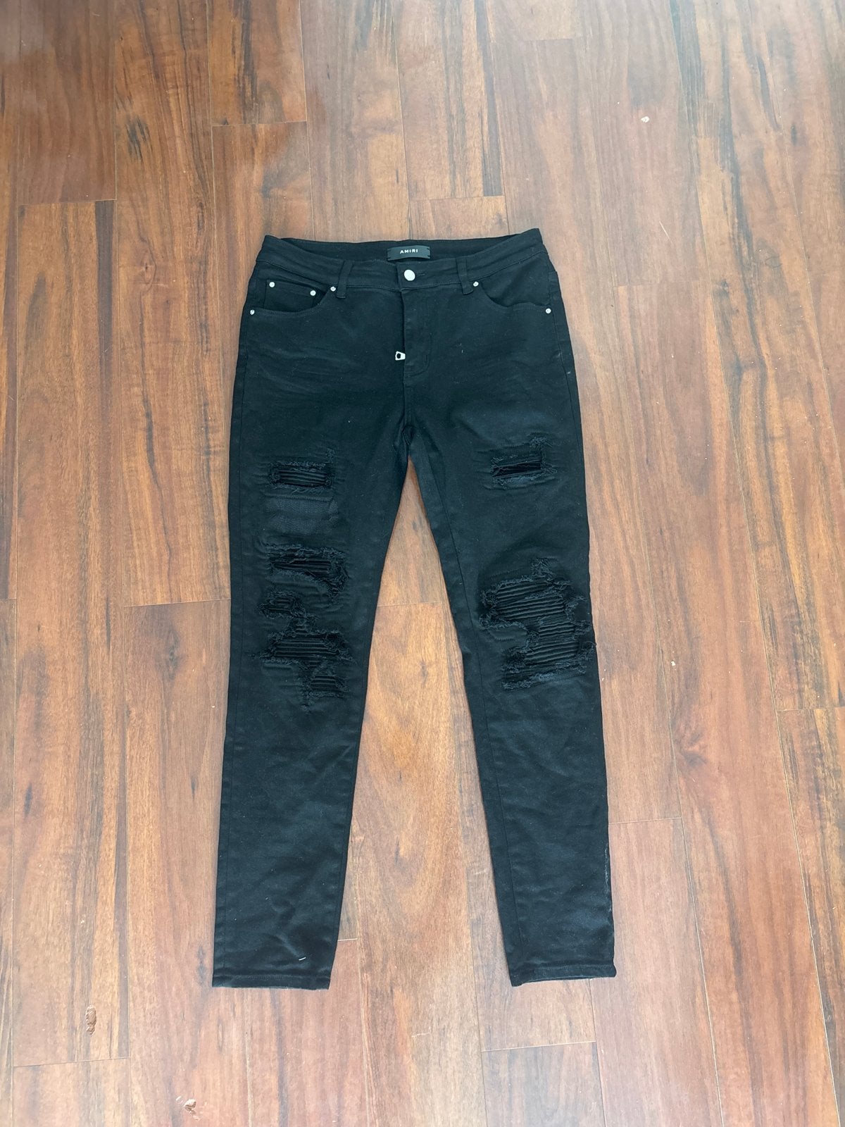 Amiri Jeans Zwart Maat S, Kleding | Heren, Ophalen of Verzenden, Zo goed als nieuw, Zwart, W32 (confectie 46) of kleiner