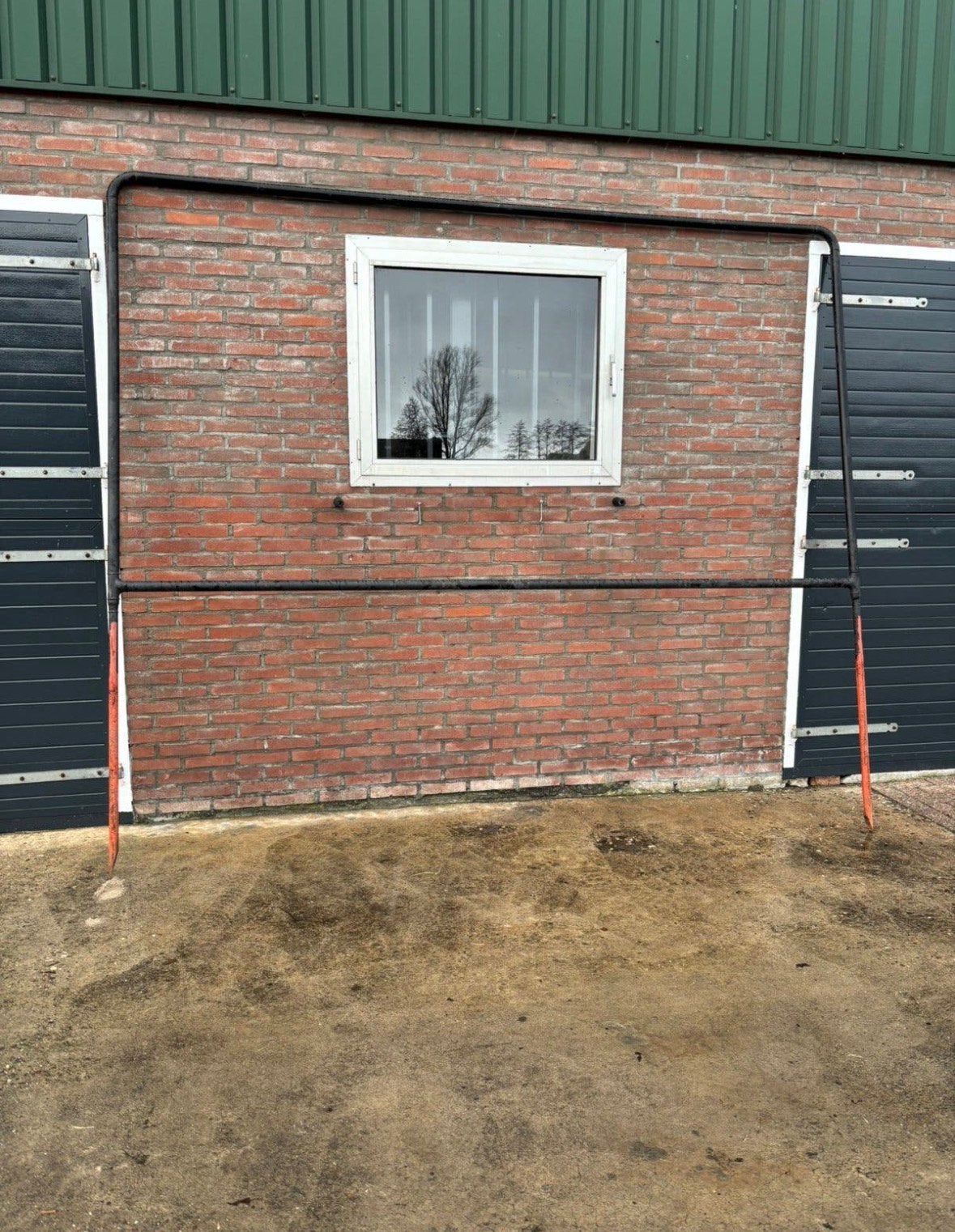 Stevig ijzeren spandoekframe/reclamefram/buizenframe/frame, Verzamelen, Ophalen, Zo goed als nieuw, Gebruiksvoorwerp