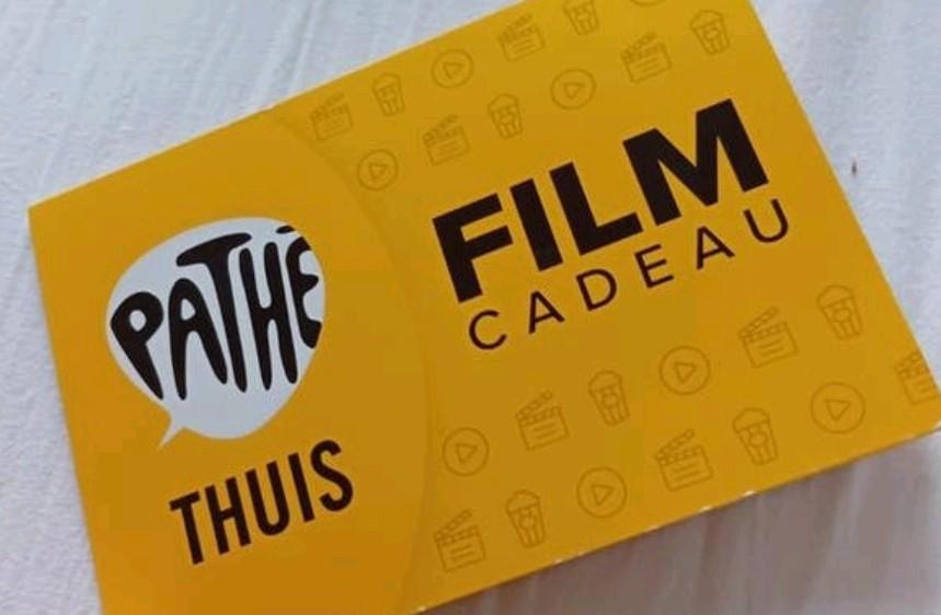 PATHE THUIS.FILM CADEAU, Eén persoon, Vrijkaartje alle films