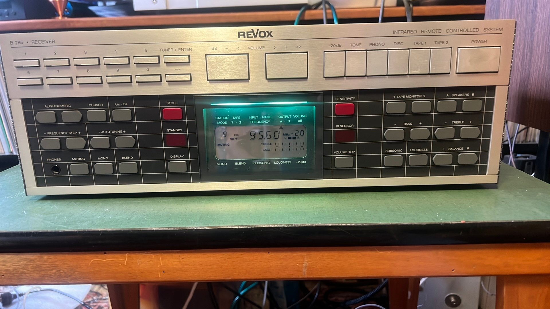 Revox B 285 Receiver, Overige merken, Ophalen of Verzenden, Revox, Nvt