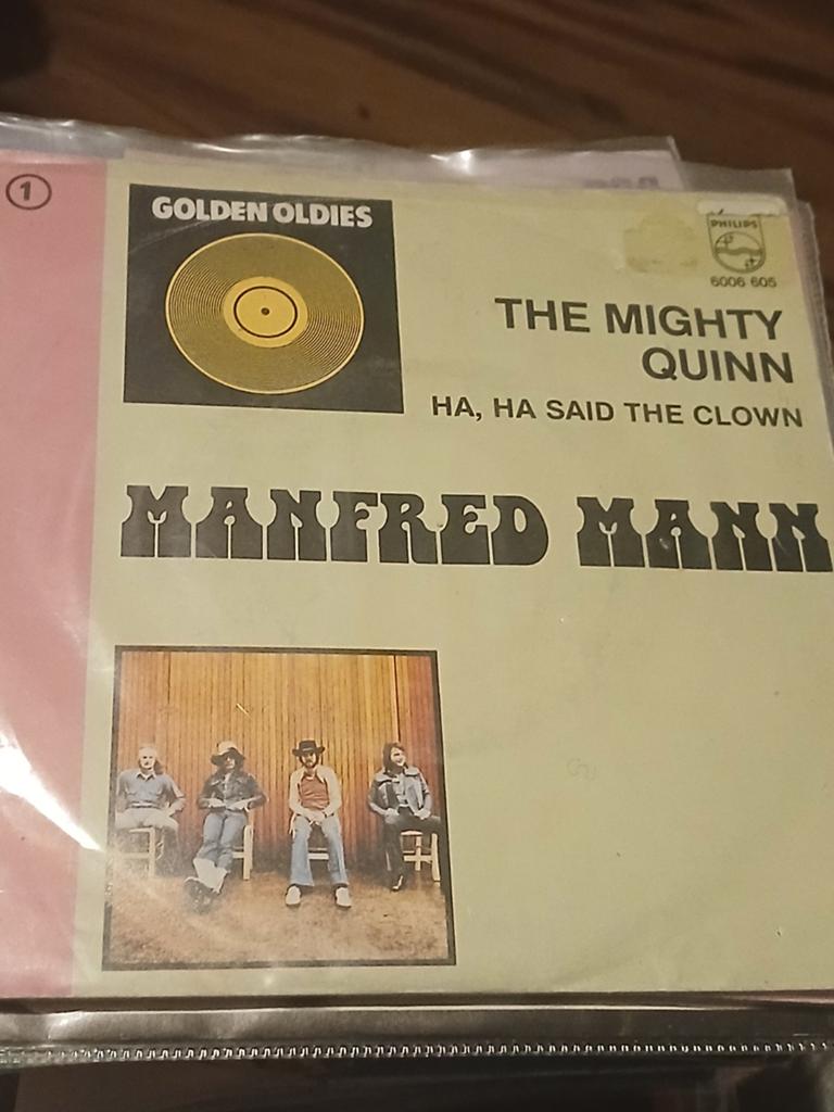 MANFRED MANN the mighty quinn ha ha said clown GOLDEN OLDIES, Cd's en Dvd's, Vinyl Singles, Ophalen of Verzenden, Zo goed als nieuw