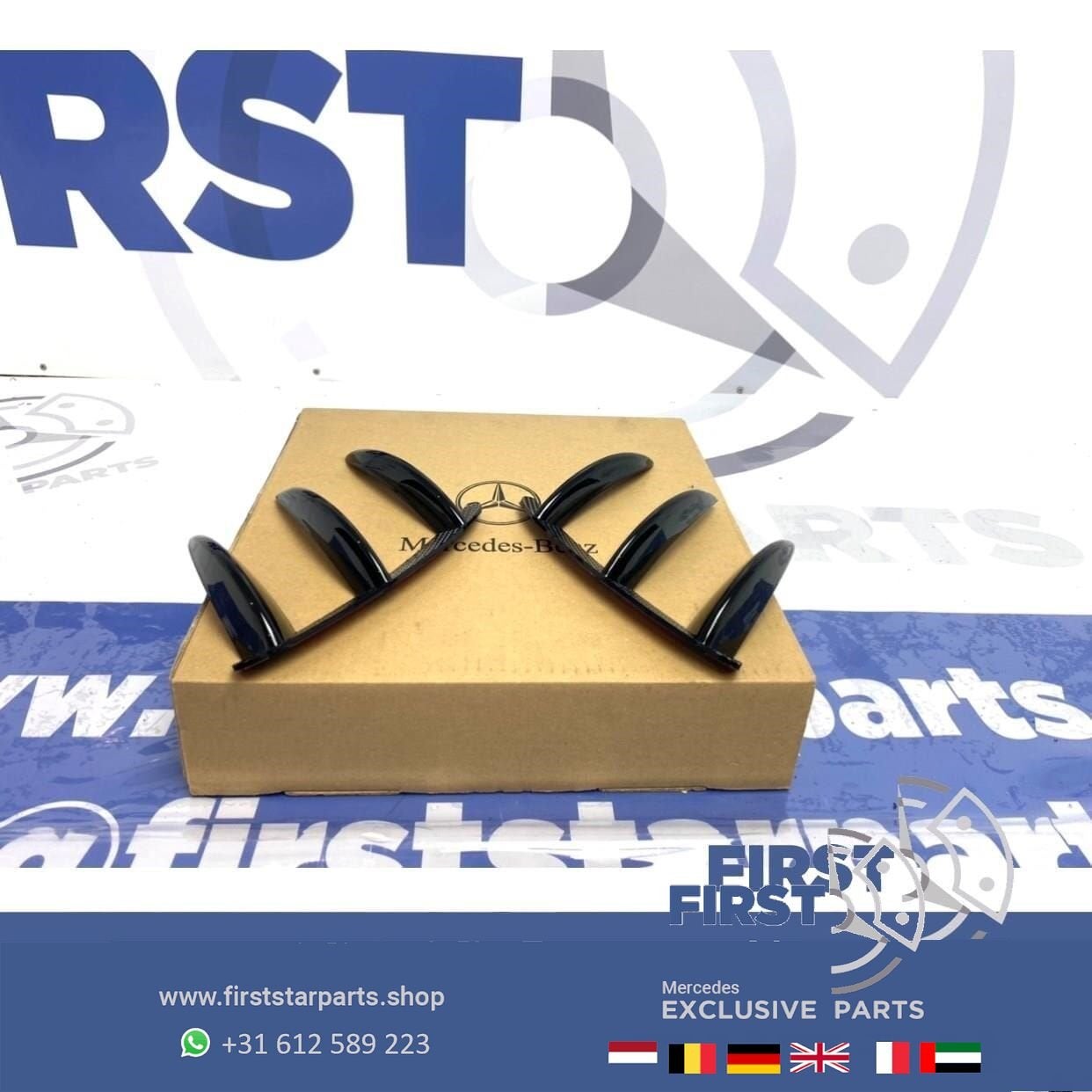 W177 A45 AMG ACHTERBUMPER AERO SPLITTER SET L/R 2018-2022 SP