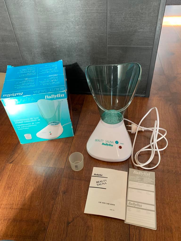 BaByliss Beauty Sauna, een gezichtsstomer, Ophalen of Verzenden, Zo goed als nieuw, Haarverzorging