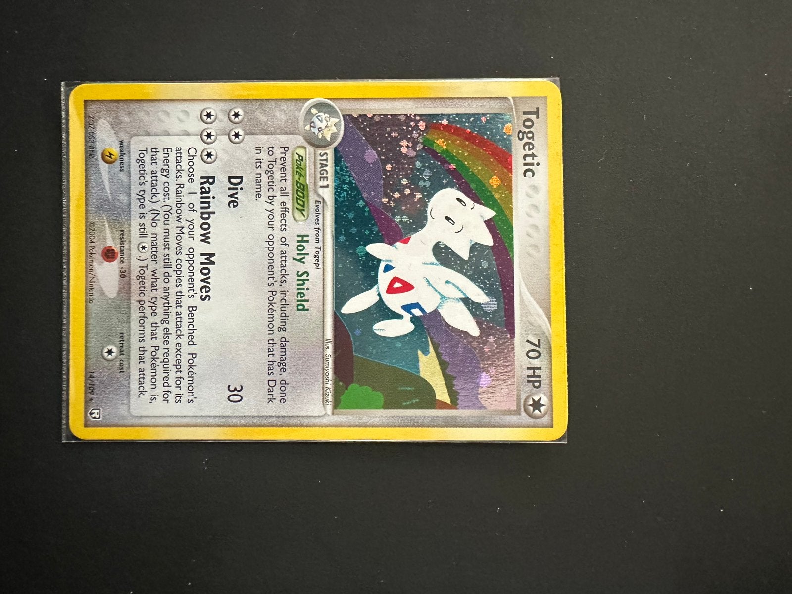 Togetic 14/109, Ophalen of Verzenden, Gebruikt, Losse kaart, Foil