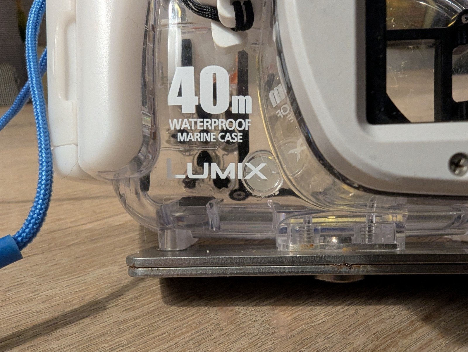 Lumix Onderwatercamera Behuizing 40m - Zo goed als nieuw, Ophalen, Zo goed als nieuw, 10 t/m 40 meter, Onderwaterhuis