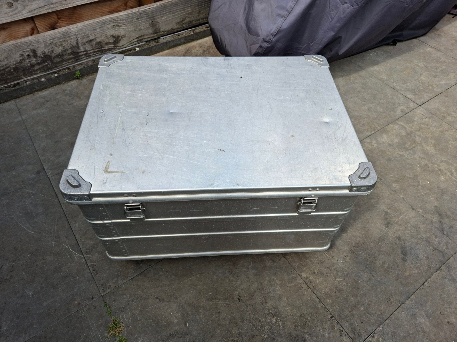 Zarges aluminium kist 80x57x40 cm - Stevig en veelzijdig, Ophalen, Gebruikt, 50 tot 100 cm, Metaal