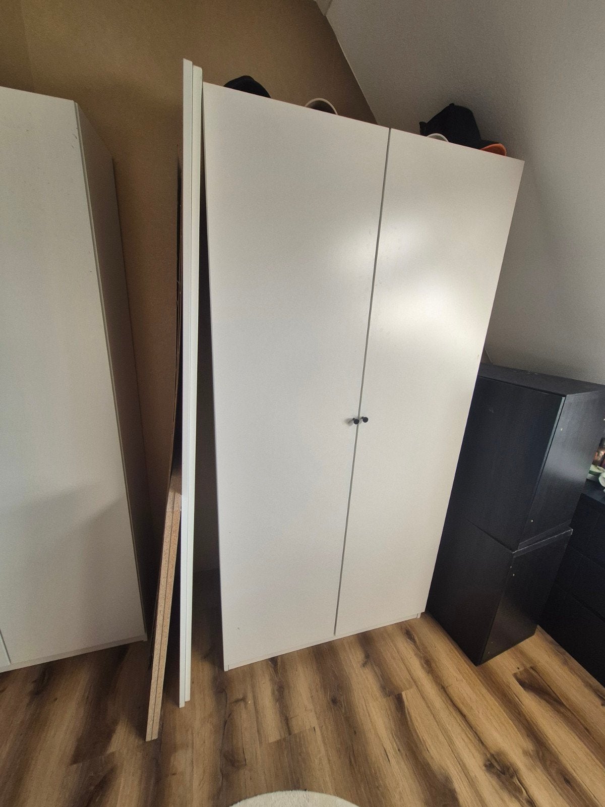 PAX Kast 201x58x100 wit, Huis en Inrichting, Kasten | Kledingkasten, Ophalen, 200 cm of meer, 50 tot 100 cm, 50 tot 75 cm