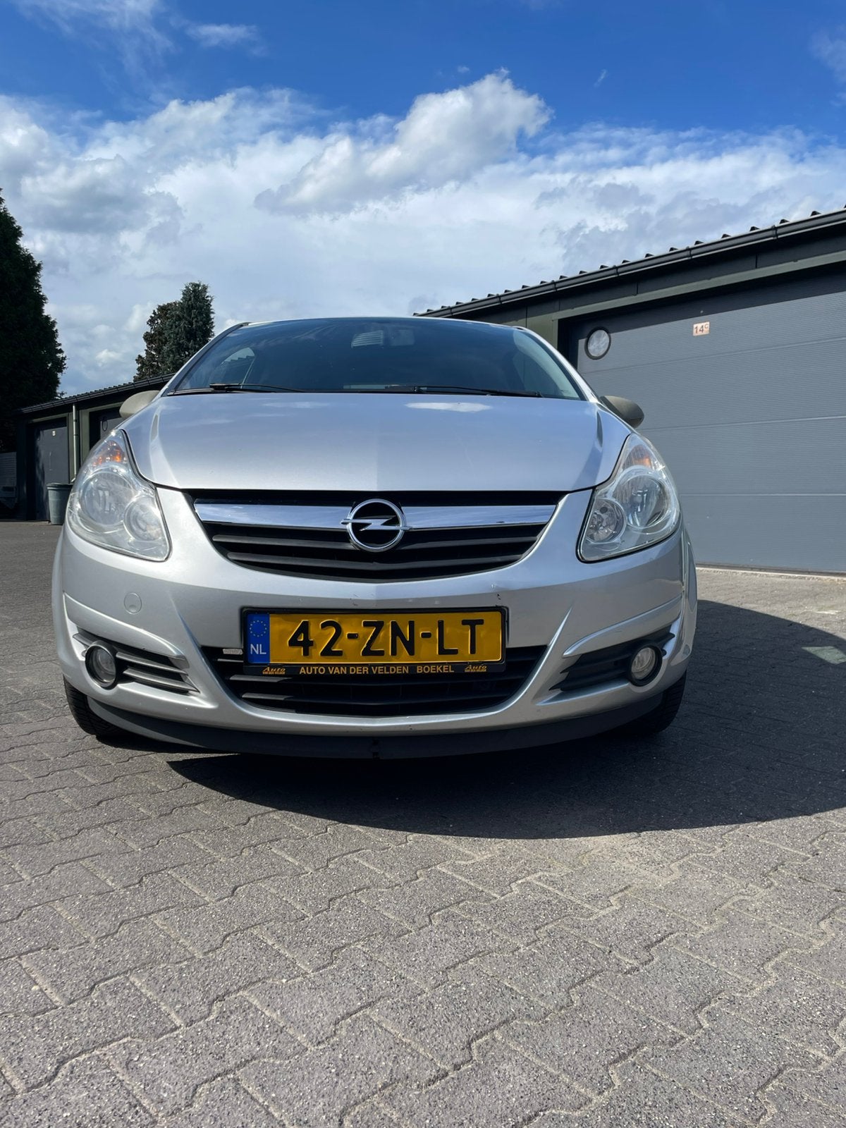 Opel Corsa 1.2 16V 3D WR 2008 Grijs, Auto's, Opel, Voorwielaandrijving, 450 kg, 40 €/maand, 1229 cc