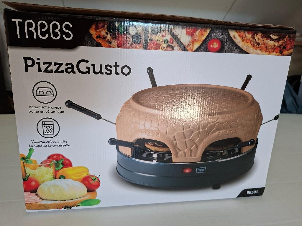 Trebs PizzaGusto voor 6 personen, Ophalen of Verzenden, Gebruikt, 4 t/m 7 personen
