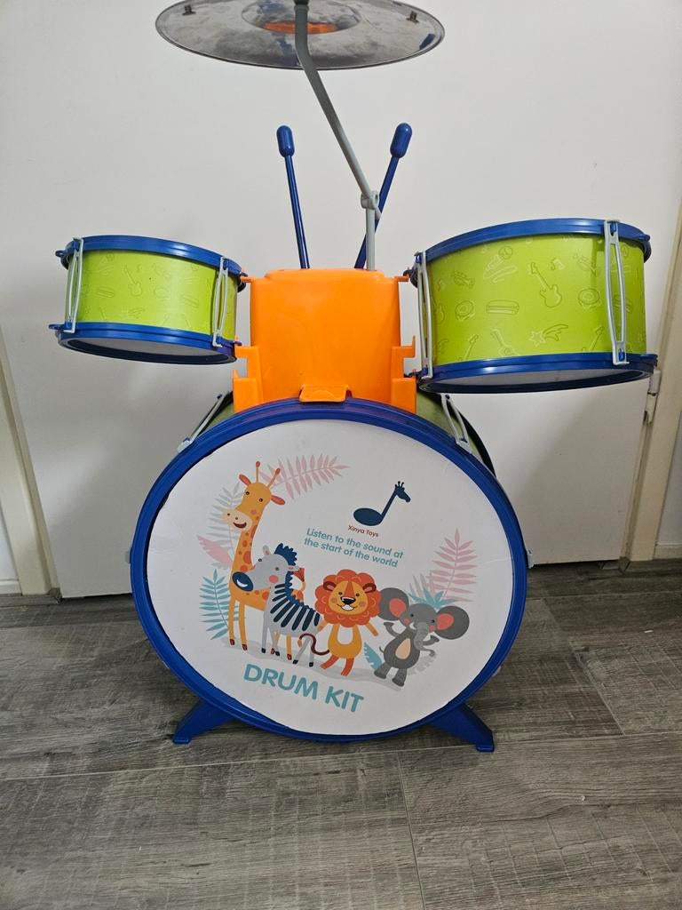 Drumstel kind, Ophalen, Zo goed als nieuw