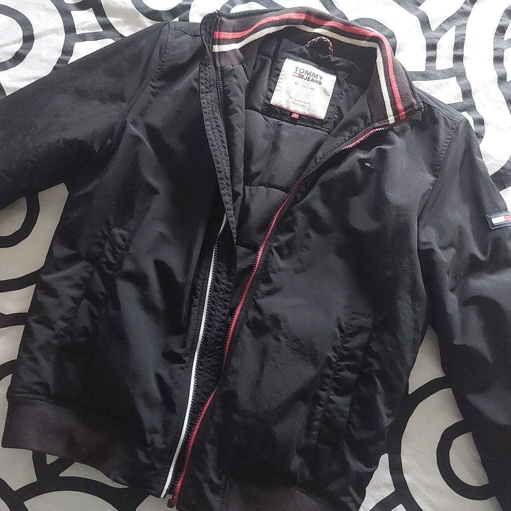 Tommy hilfiger jas mt S, Ophalen, Zwart, Tommy Hilfiger, Zo goed als nieuw