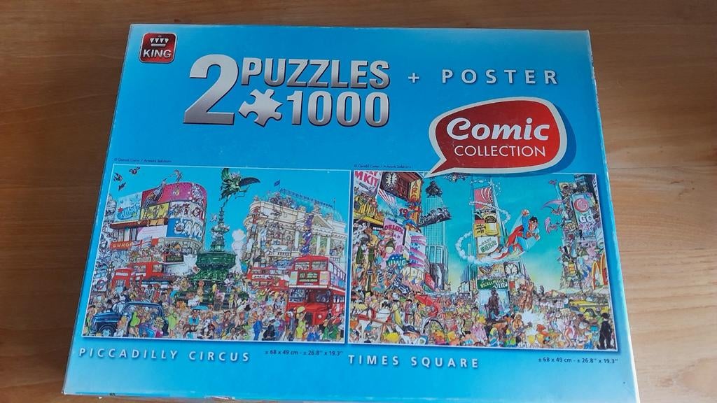 Diverse puzzels, Ophalen of Verzenden, 500 t/m 1500 stukjes, Zo goed als nieuw