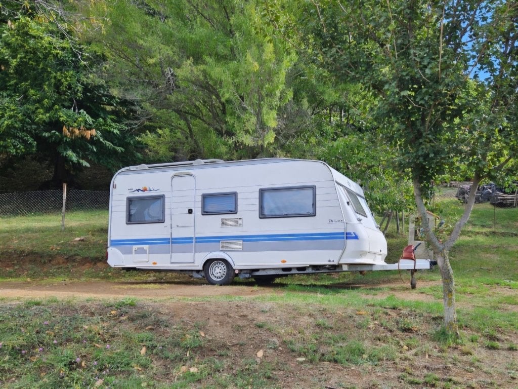 hobby de luxe 495UK 6 persoons caravan, Caravans en Kamperen, Rondzit, Hobby, 750 - 1000 kg, Particulier