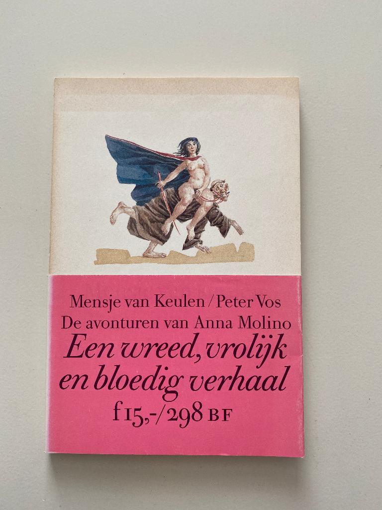 Mensje van Keulen De avonturen van Anna Molino (gesigneerd), Boeken, Ophalen of Verzenden, Gelezen