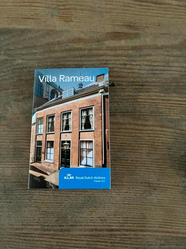 Klm kaartje van huisje 106, Ophalen of Verzenden, Zo goed als nieuw