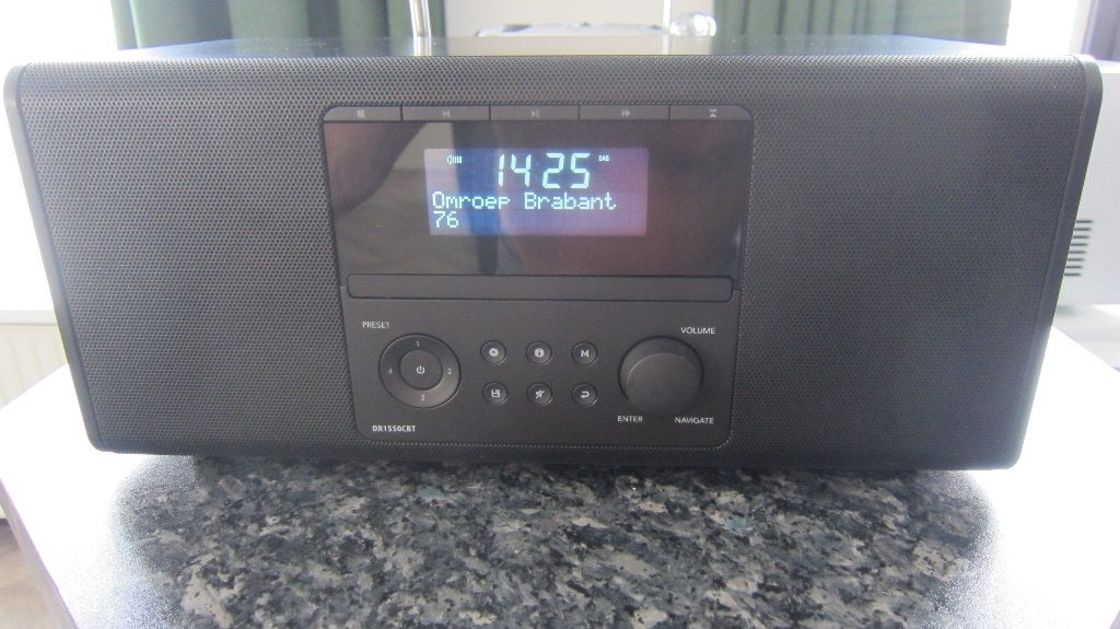 HAMA  DAB  RADIO  CD - USB - BLUETOOTH, Ophalen of Verzenden, Zo goed als nieuw, Overige typen, Met cd-speler