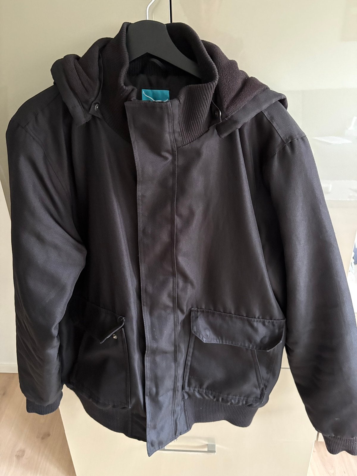 Twintip heren winterjas maat XL, Kleding | Heren, Jassen | Winter, Ophalen of Verzenden, Zo goed als nieuw, Maat 56/58 (XL), Zwart