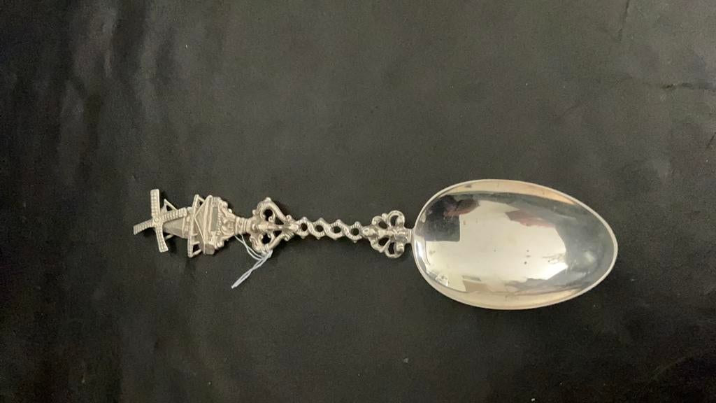 Geboorte lepel, Antiek en Kunst, Ophalen of Verzenden