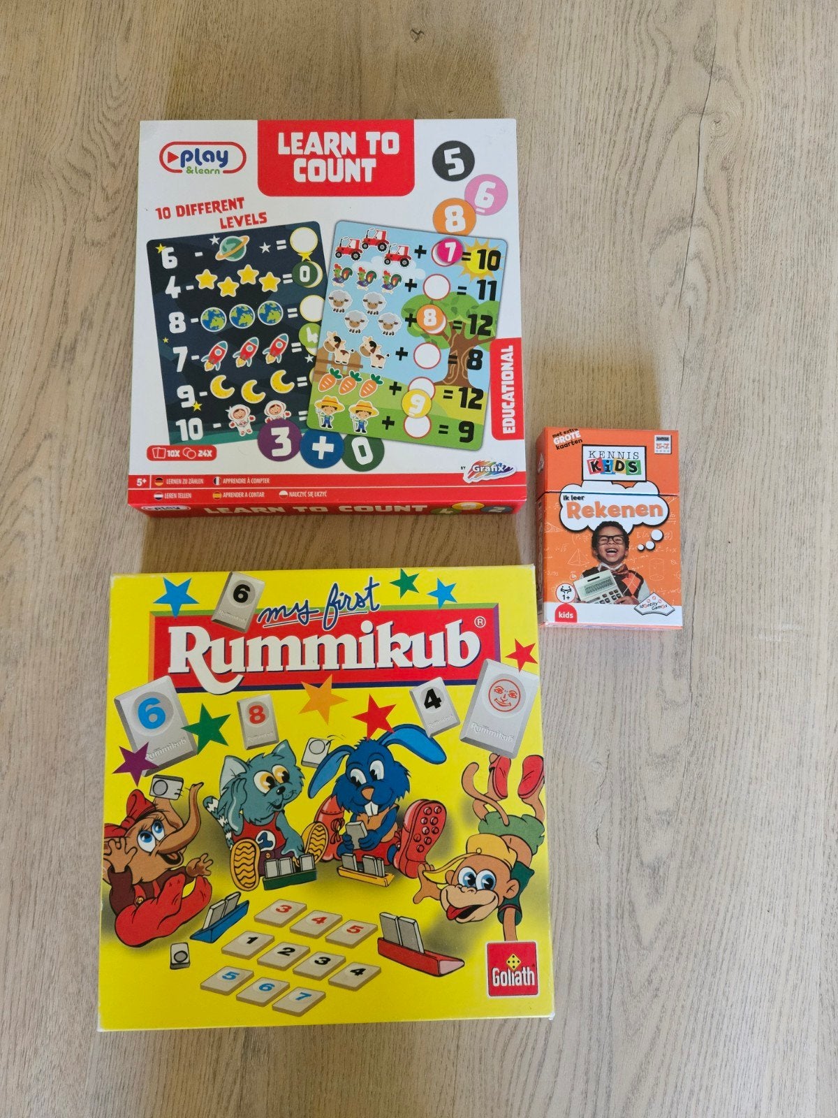 Diverse spelletjes, Ophalen, Gebruikt