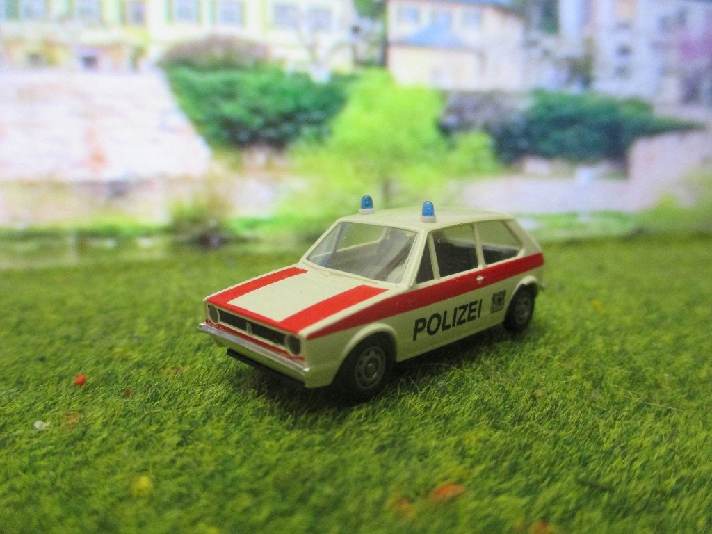 Volkswagen Golf Mk.1 POLIZEI Politie Oostenrijk, Hobby en Vrije tijd, Ophalen of Verzenden, Zo goed als nieuw, Auto, Rietze