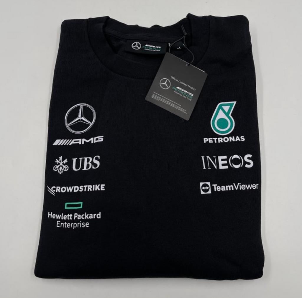 AMG Mercedes Petronas F1 trui / sweater NIEUW !, Kleding | Heren, Ophalen of Verzenden, Zo goed als nieuw, Zwart