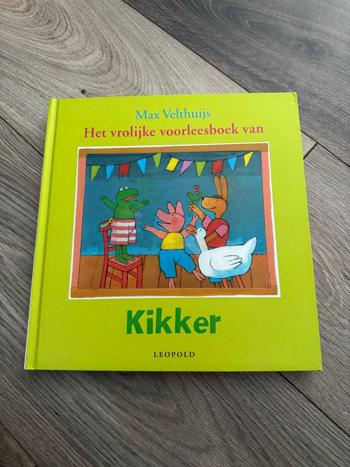 Het vrolijke voorleesboek van Kikker - Max Velthuijs, Ophalen of Verzenden, Gelezen, 2 tot 3 jaar