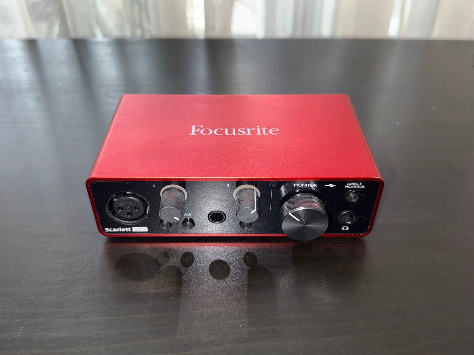 Focusrite Scarlett Solo 3rd Gen – USB Audio Interface, Computers en Software, Geluidskaarten, Ophalen, Zo goed als nieuw