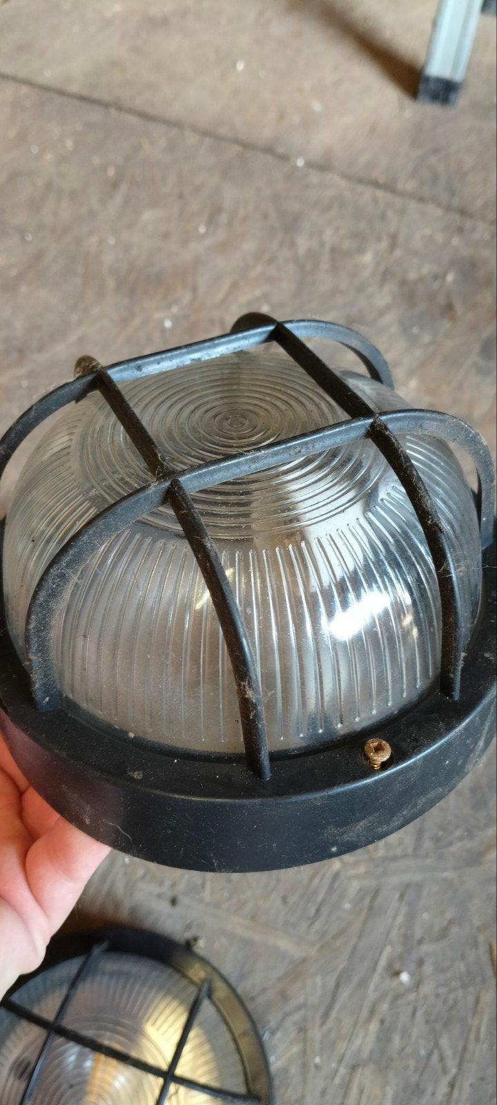 gebruikte scheepslamp/kooilamp, Ophalen, Kunststof, Gebruikt, Minder dan 50 watt