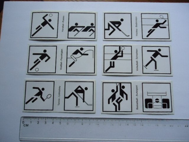 sticker oud HANSAPLAST Goldi sport logo plastic retro, Verzenden, Zo goed als nieuw, Bedrijf of Vereniging