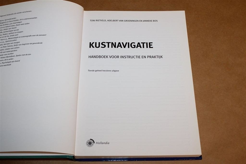 Kustnavigatie — Handboek voor Instructie en Praktijk, Ophalen of Verzenden, Zo goed als nieuw, Overige onderwerpen