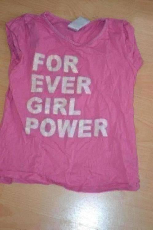 Roze shirt 122, Verzenden, Zo goed als nieuw, Meisje, Shirt of Longsleeve