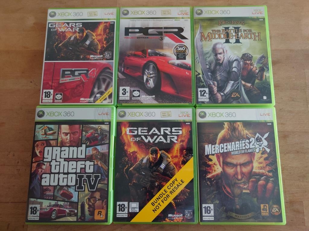Xbox 360 Games 22 stuks, nieuw / nette staat, Spelcomputers en Games, 1 speler, Ophalen of Verzenden, Vanaf 3 jaar