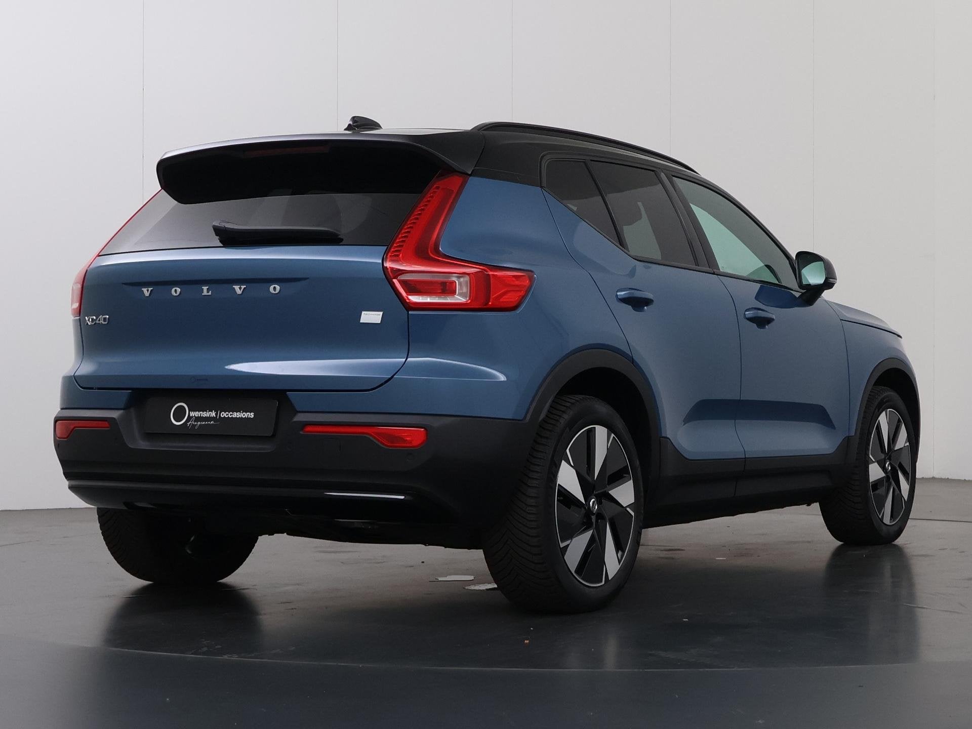 Volvo XC40 Single Motor Core 69 kWh | SOH 96% | Trekhaak | A, Auto's, Volvo, Automaat, Gebruikt, Blauw, 420 min
