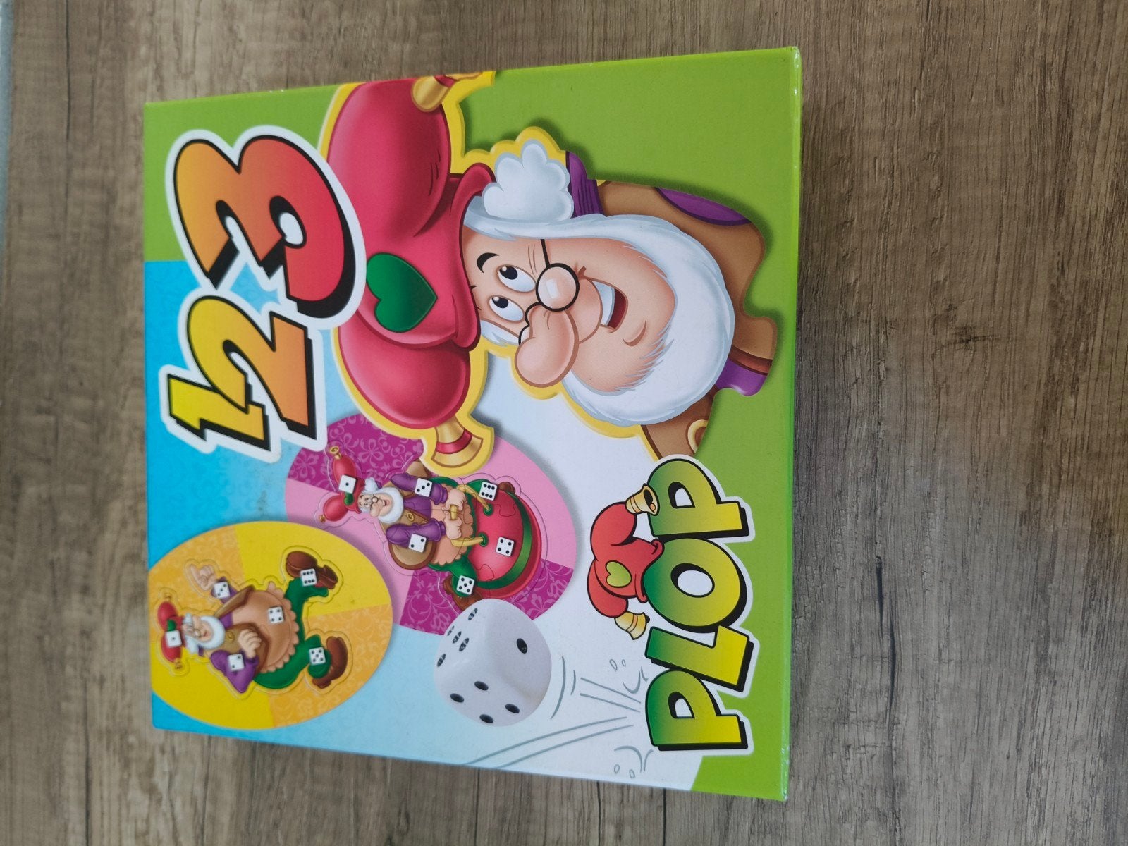 123 Plop dobbelspel - Educatief spel voor kinderen, Een of twee spelers, Ophalen, Gebruikt