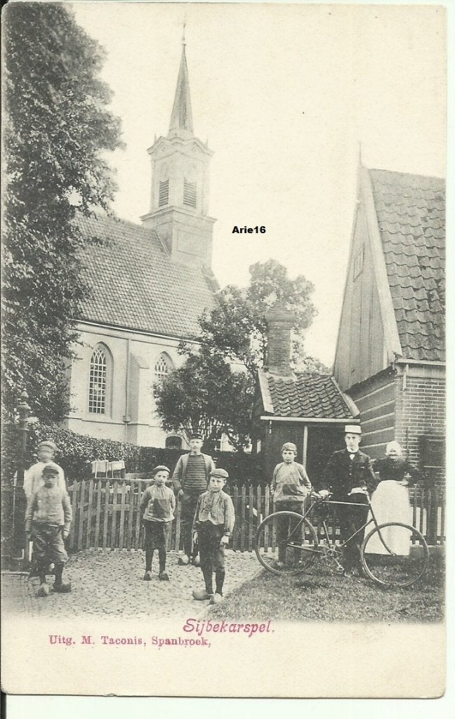 Sijbekarspel, Verzenden, Voor 1920, Ongelopen, Noord-Holland