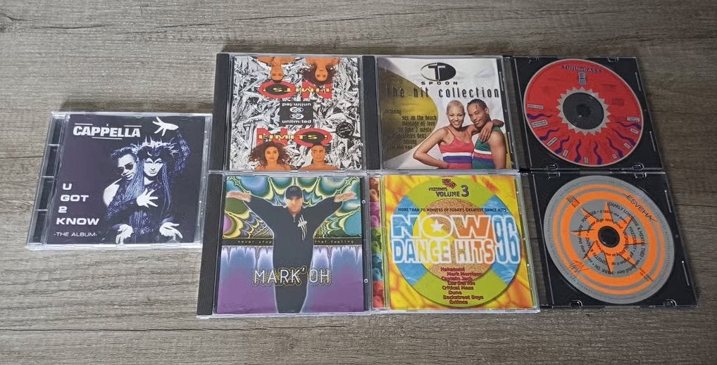 CD's House - Jaren '90 | T-spoon, Capella, Mark' Oh, enz, Cd's en Dvd's, Ophalen of Verzenden, Zo goed als nieuw, Dance en House