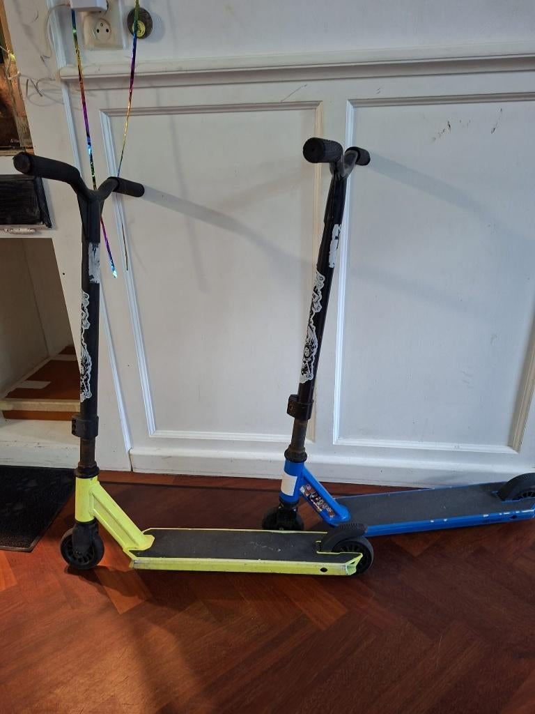 2 leuke stuntstepjes te koop, Ophalen of Verzenden, Gebruikt, Gewone step