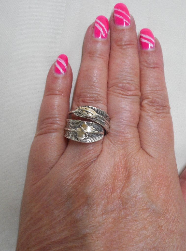 Zilveren royale vintage ring veer nr.285