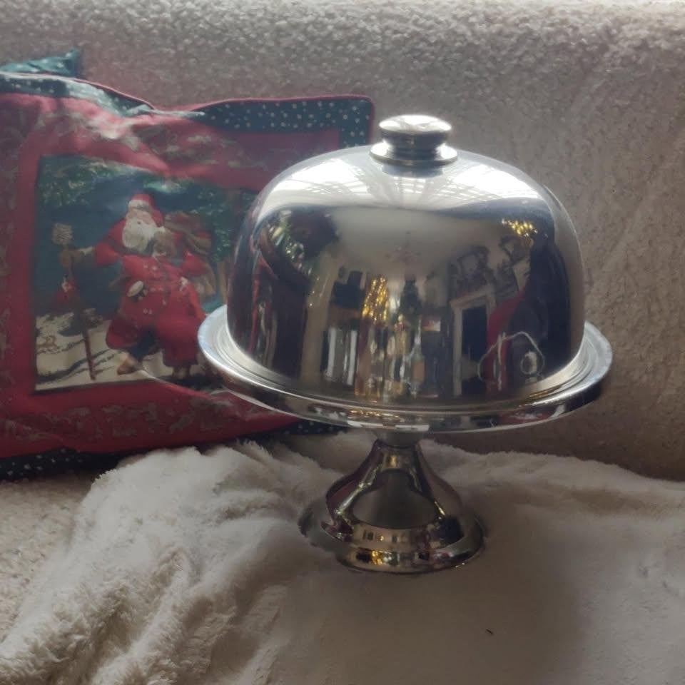 champagne cooler /cloche op platteau/cloche op schaal etc, Ophalen, Zilver, Overige materialen, Overige merken