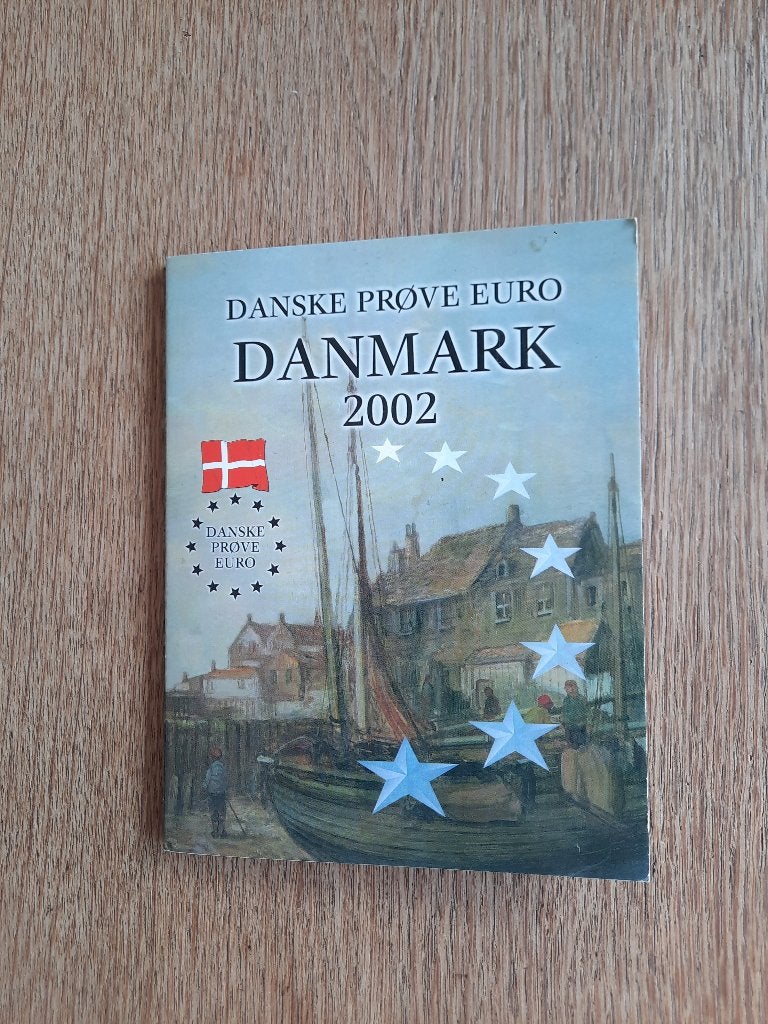 Deense Proef Euro Set 2002 - Denemarken, Postzegels en Munten, Munten | Europa | Euromunten, Ophalen of Verzenden, Overige landen