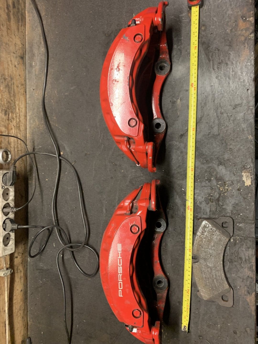 Brembo Remklauwen 6 pots, Gebruikt, -, -, Porsche