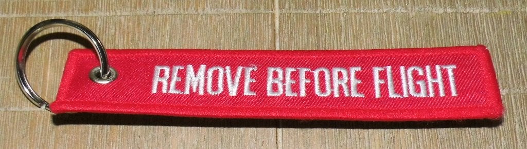 Label / sleutelhanger Remove before flight, Ophalen of Verzenden, Luchtmacht, Nederland, Overige typen