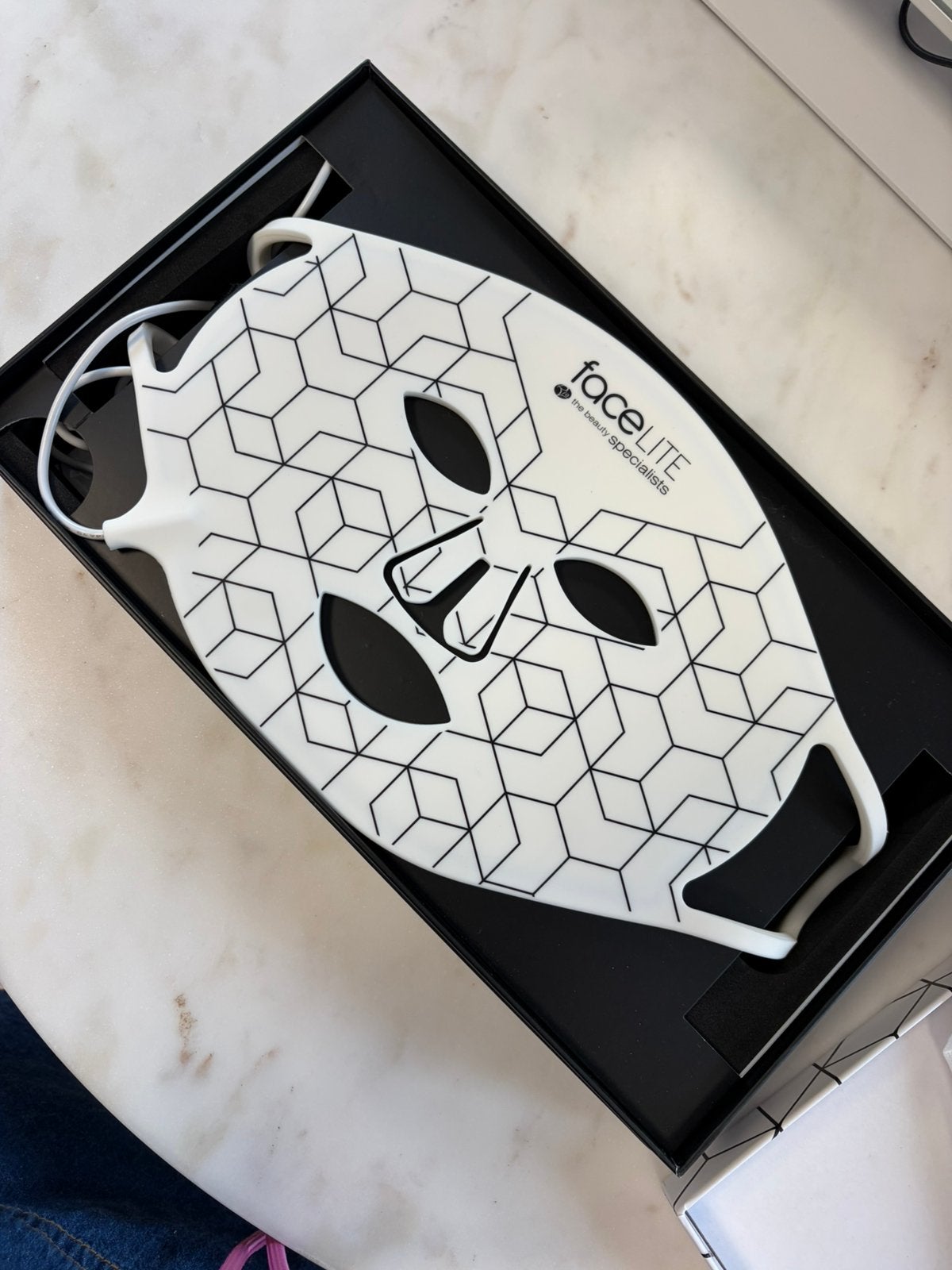 FACELITE led masker, Ophalen, Zo goed als nieuw, Gehele gezicht