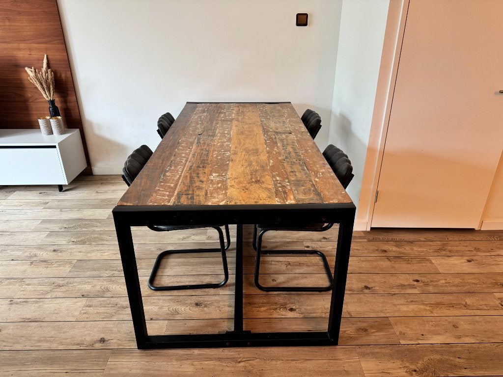 Eettafel, Ophalen, Gebruikt, 200 cm of meer, 50 tot 100 cm