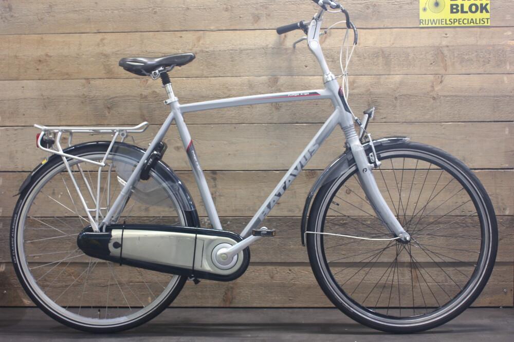 Batavus Fuego herenfiets 8v 61cm zilver met 3 mnd garantie, Fietsen en Brommers, Fietsen | Heren | Herenfietsen, Niet ingevuld