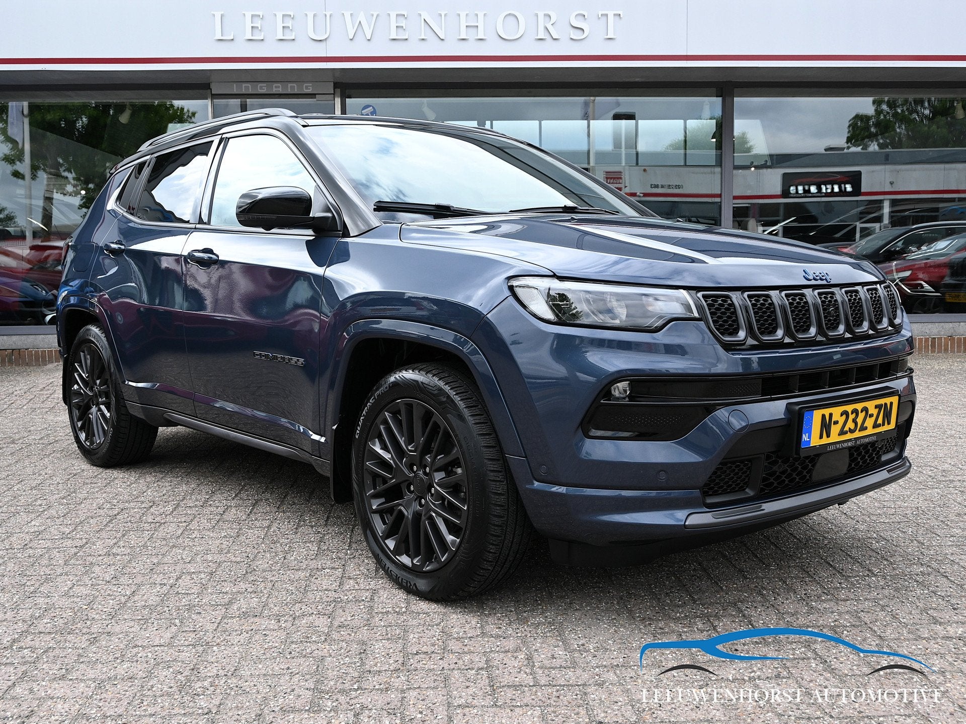 Jeep Compass 4xe 240 Plug-in Hybrid Electric S (bj 2022), Automaat, Blauw, Bedrijf, Vierwielaandrijving