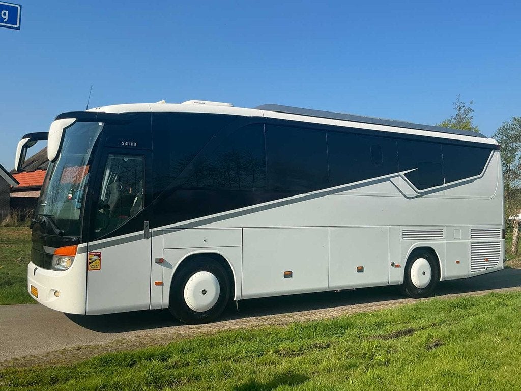 2010 Setra S 411 HD Touringcar 2021 ombouw Camper Motorhome, Auto's, Vrachtwagens, Euro 5, Bedrijf, Diesel, Setra