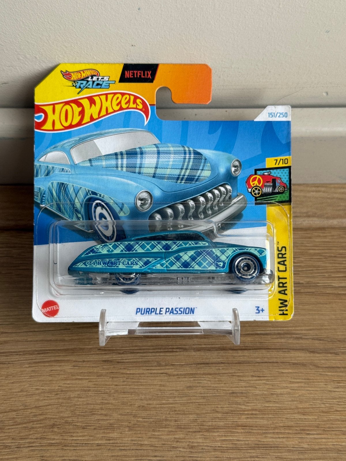 Purple Passion Treasure Hunt Hot Wheels HW Art Cars 7/10, Hobby en Vrije tijd, Ophalen, Zo goed als nieuw, Auto